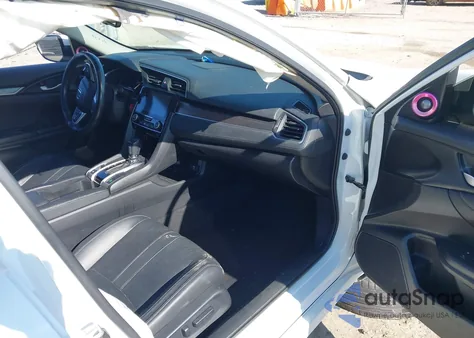 2018 Honda Civic Touring from USA, damaged, VIN JHMFC1F92JX021386